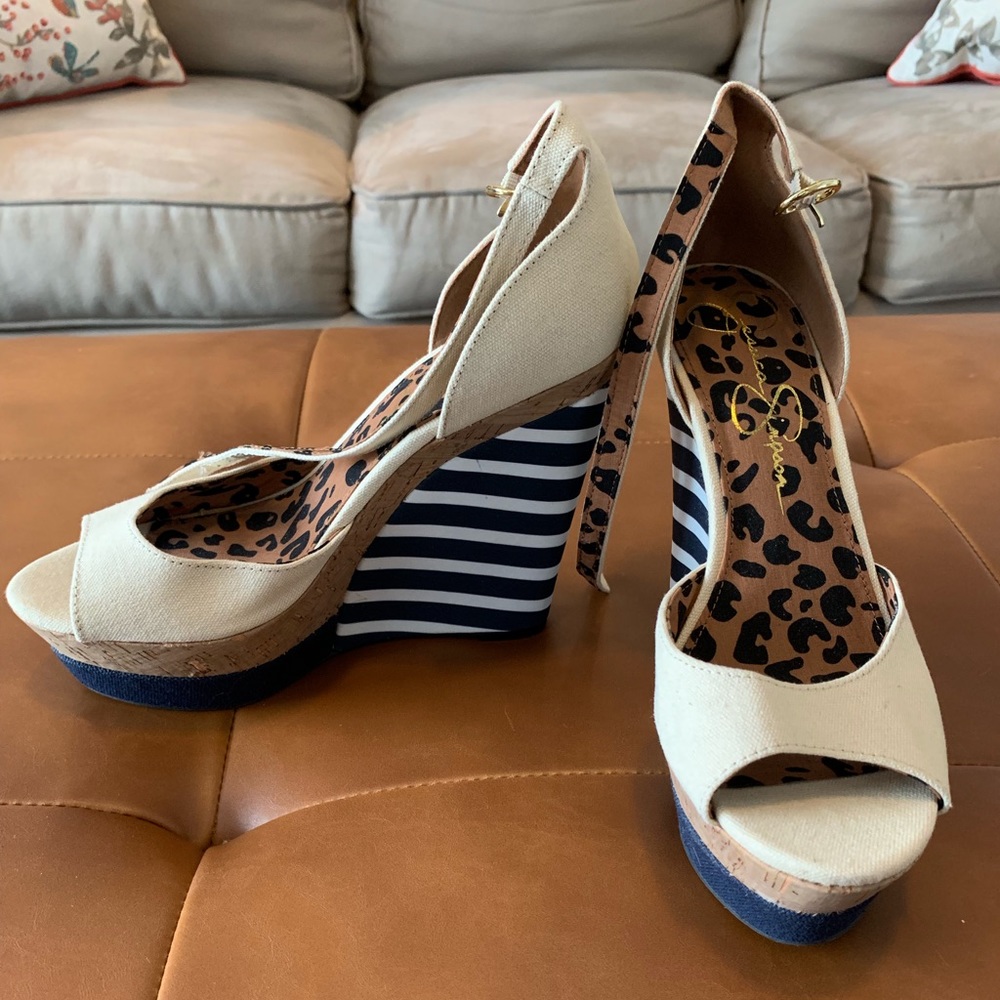 Jessica Simpson wedge sandals